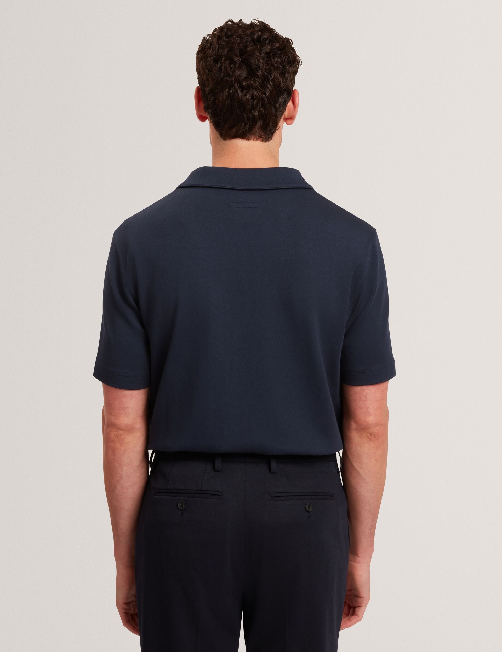 Argyle Check Short Sleeve Jersey Shirt | Danlibe | Ted Baker US