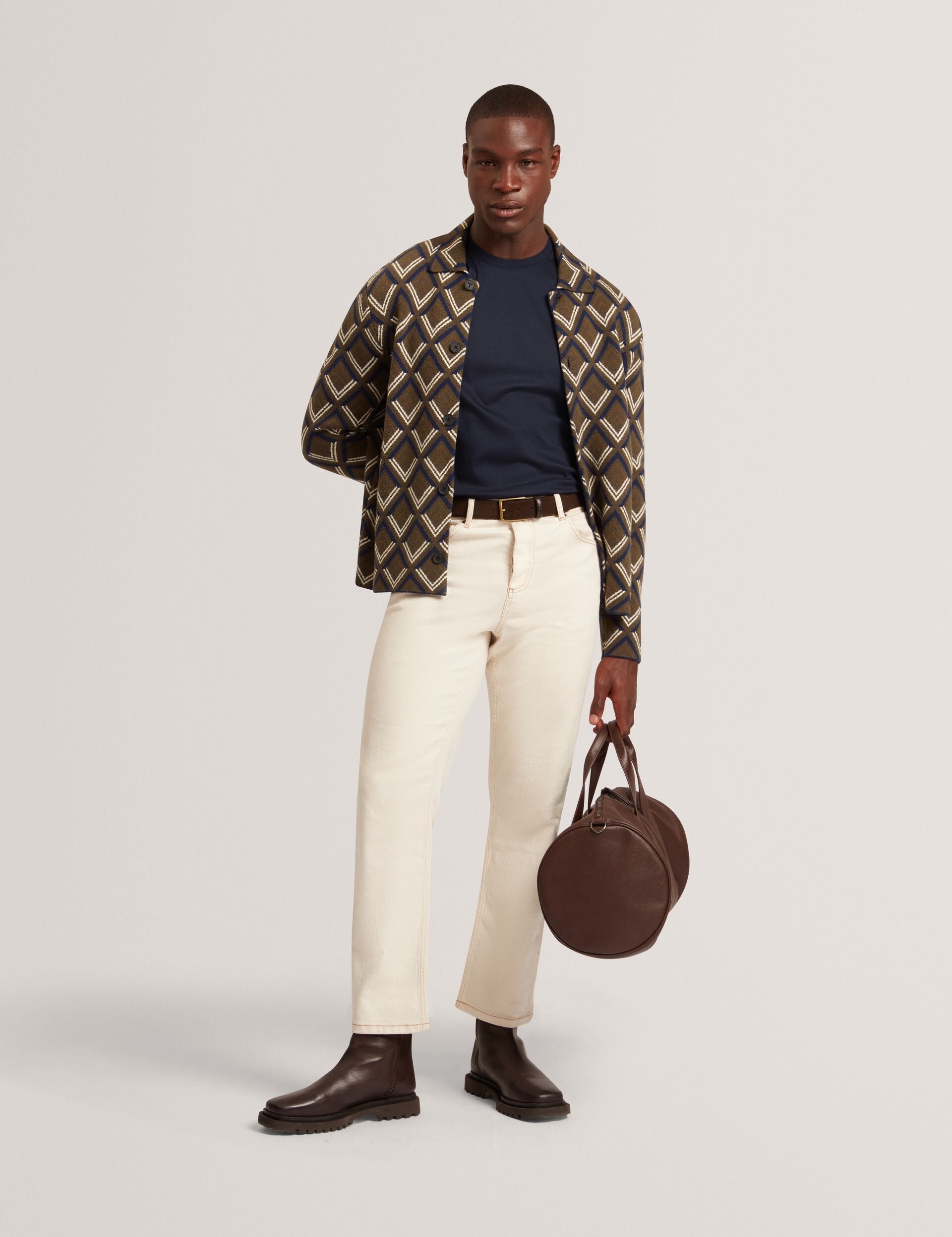 Soft Touch Crew Neck T-shirt | Konrrad | Ted Baker US