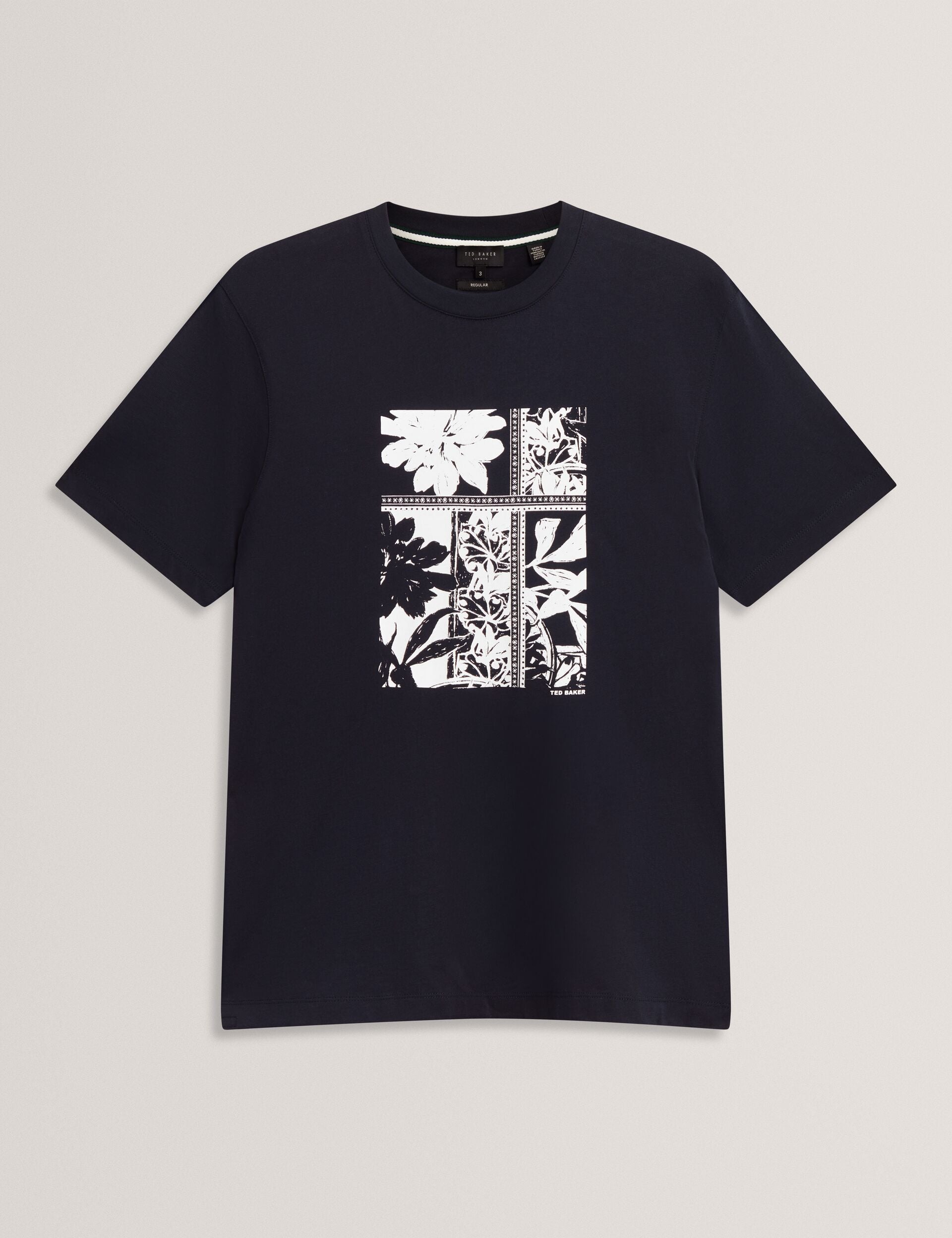PLT T-shirt Blanc Imprimé Chrome Relief | Tops | PLT FR PLT T-shirt Blanc Imprimé Chrome Relief | Tops | PLT FR