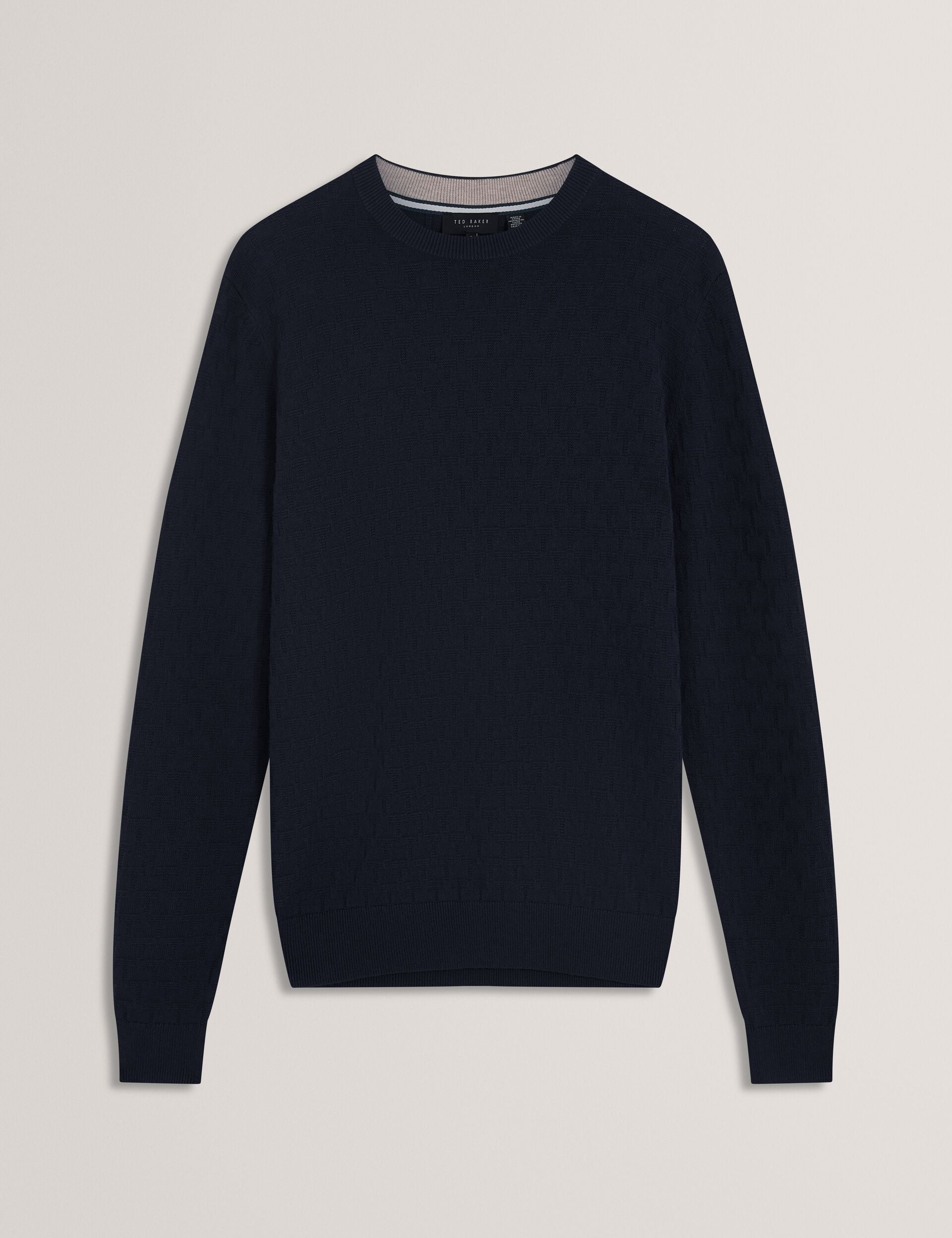 ARTS＆SCIENCE / crew neck sweater Branded Texture Crew Neck Jumper | Sainsy | Ted Baker UK