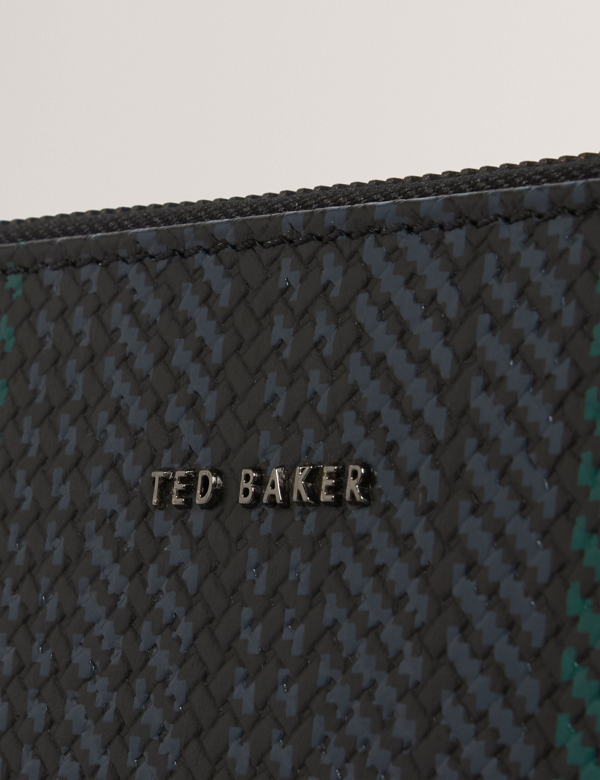 Striped Woven Leather 13-inch Laptop Sleeve | Wiltons | Ted Baker US