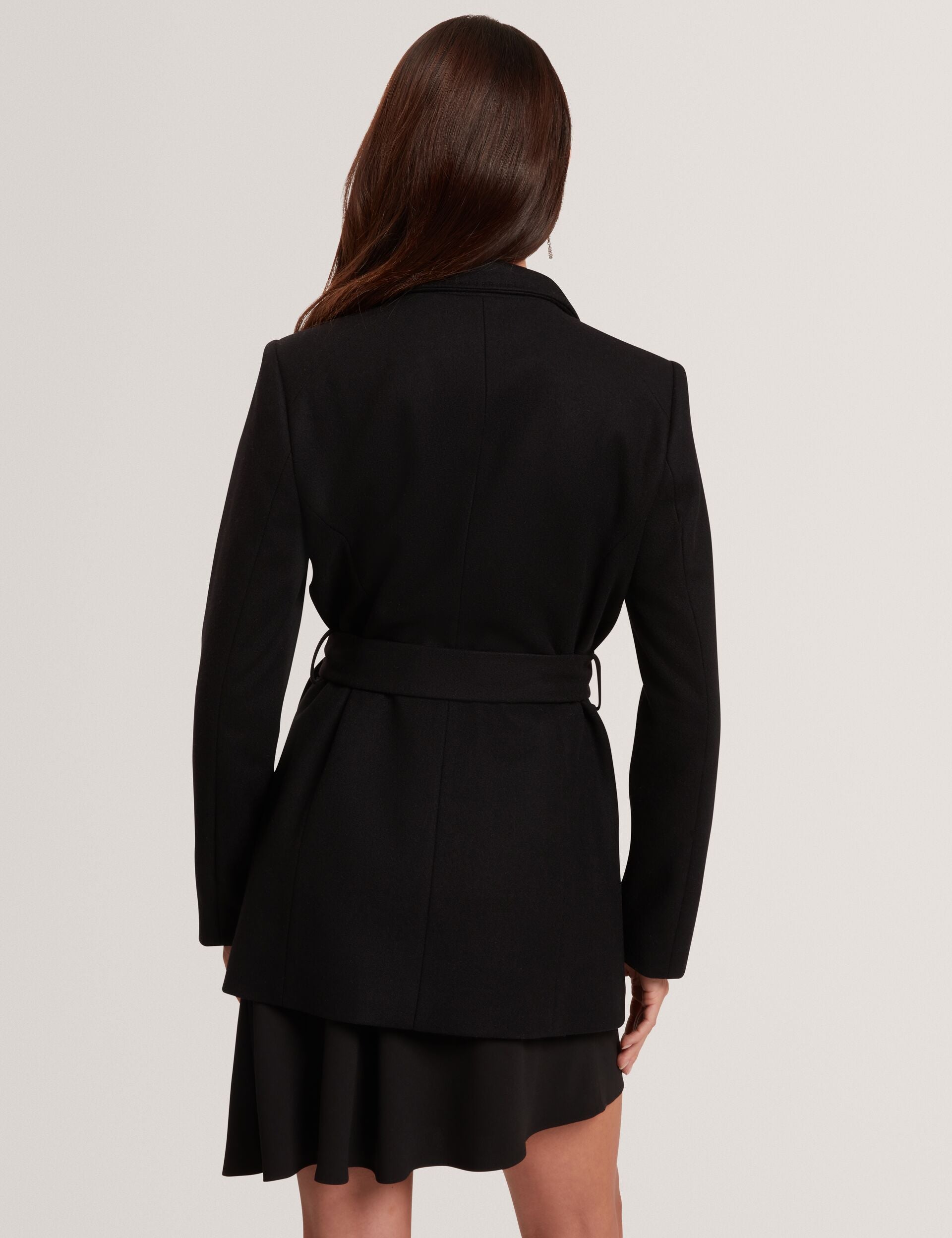 Short Belted Wool Wrap Coat | Rosess | Ted Baker US