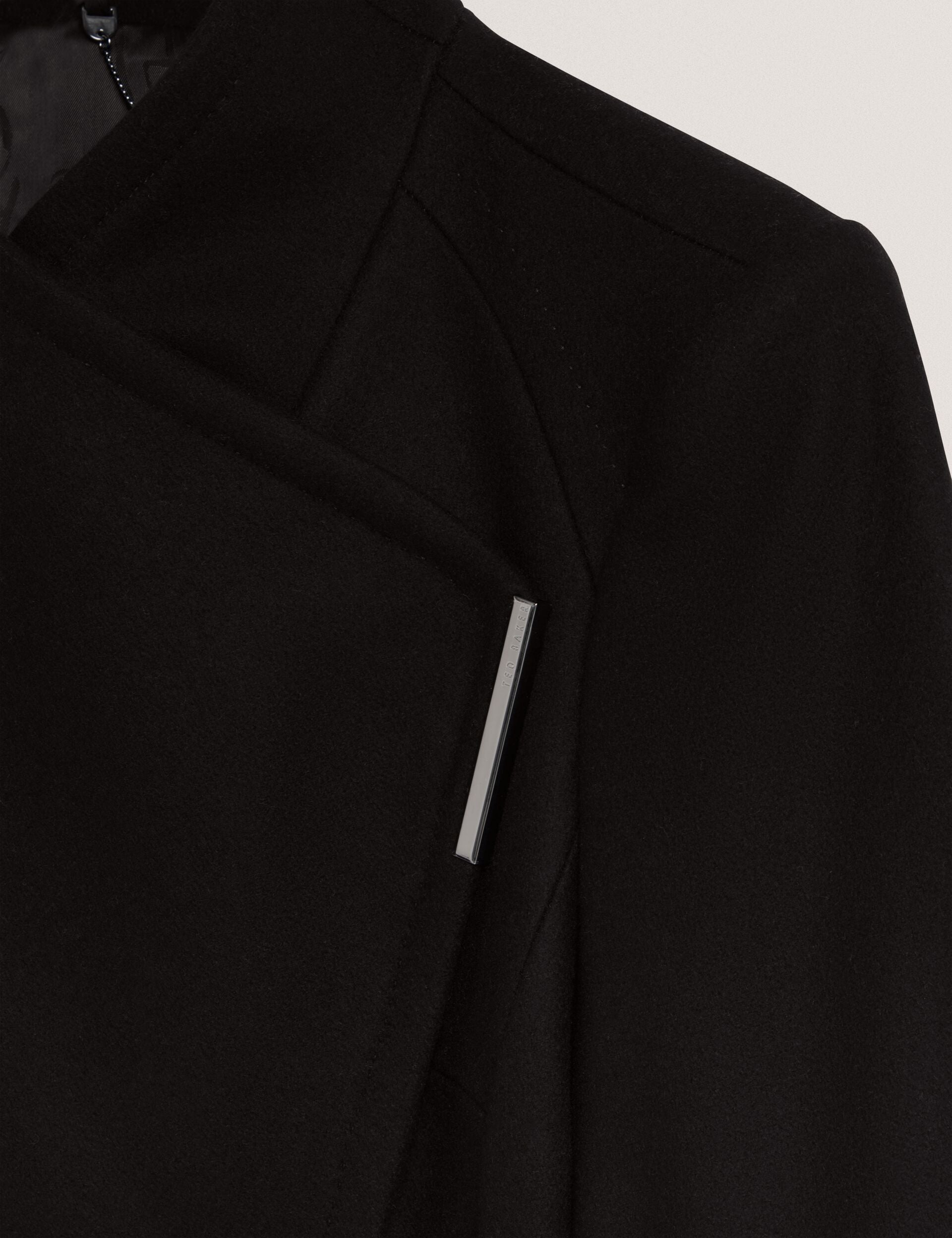 Mid Length Belted Wool Wrap Coat | Rose | Ted Baker UK