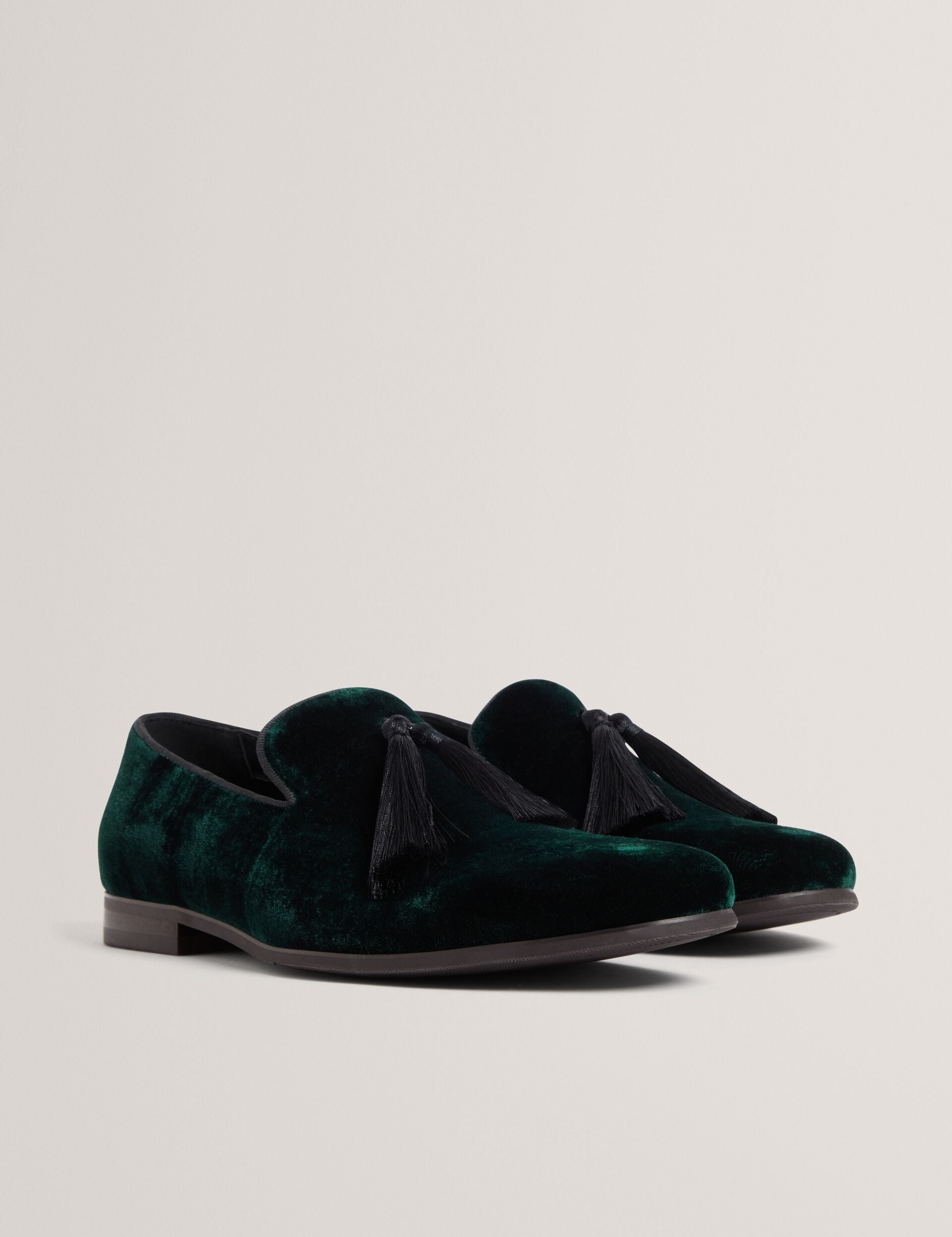 Velvet Slip-on Dress Loafers | Greysen | Ted Baker UK Velvet Slip-on Dress Loafers | Greysen | Ted Baker UK