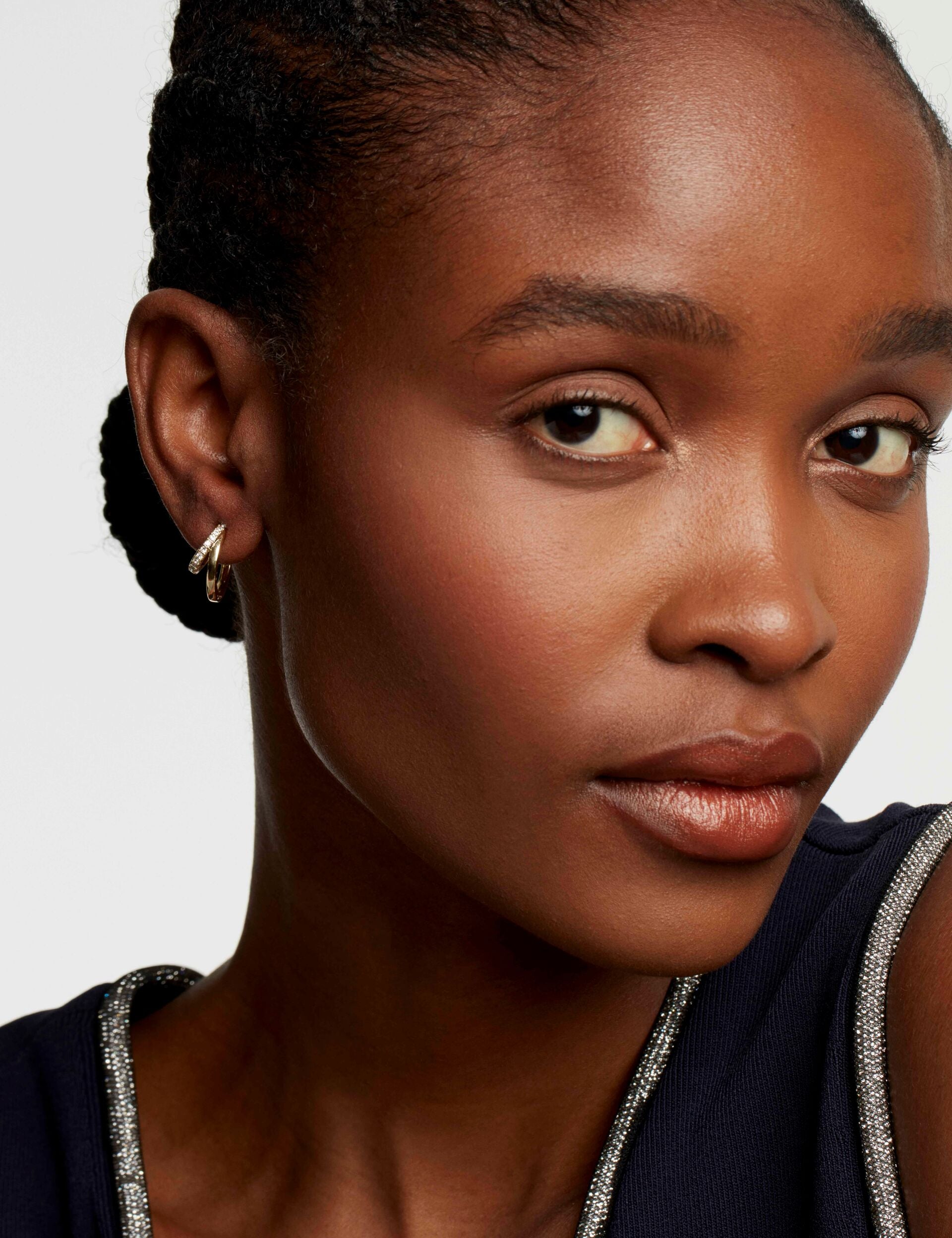 TED BAKER HELIAS Crystal Double Hoop Earrings - TBJ3458-02-02 CASIO TED BAKER HELIAS Crystal Double Hoop Earrings - TBJ3458-02-02 CASIO