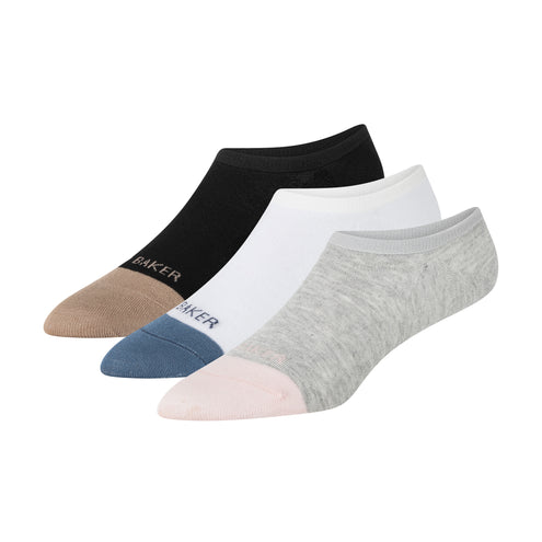 BASKETS DOUBLURE CONTRASTANTE AU BOUT DU PIED | GRIS MOYEN