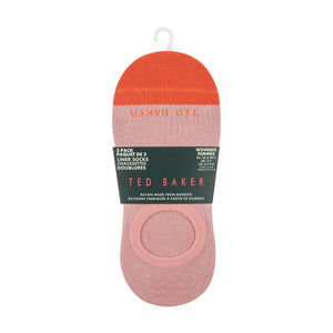 3PK WOMENS NON TERRY LINER | PINK