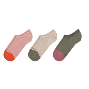 3PK WOMENS NON TERRY LINER | PINK