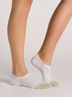 TRAINER LINER CONTRAST TOE | WHITE