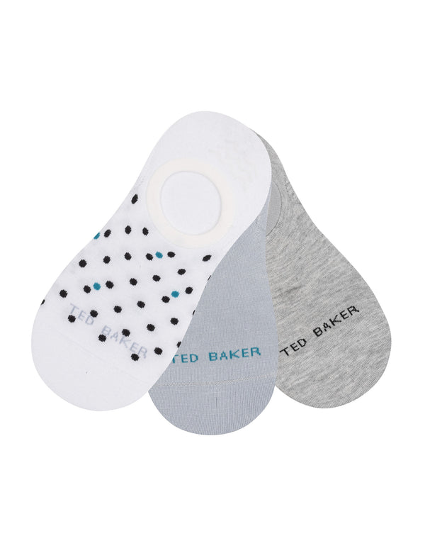 3PK NON TERRY LINER | WHITE