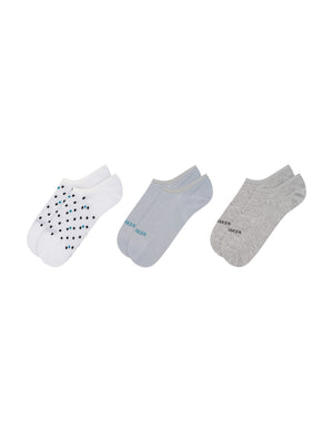 3PK NON TERRY LINER | WHITE