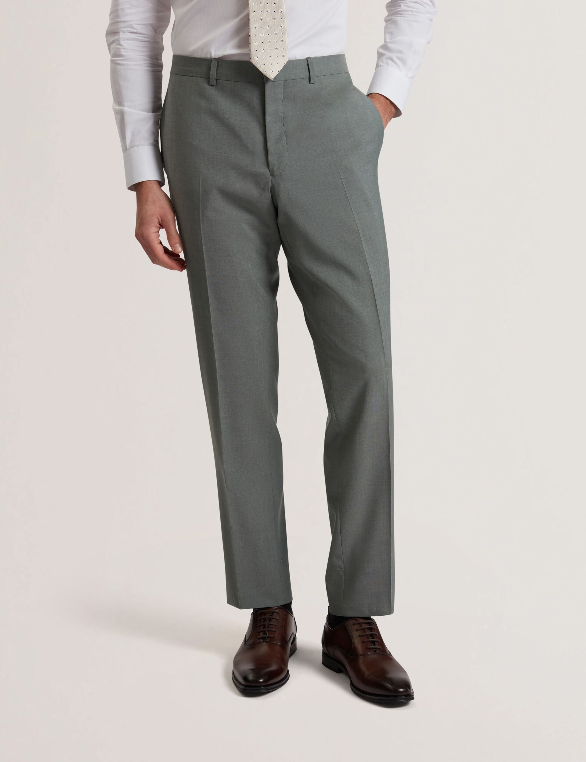 Slim Fit Sage Green Wool Suit Pants | Rogerlys | Ted Baker US Slim Fit Sage Green Wool Suit Pants | Rogerlys | Ted Baker US