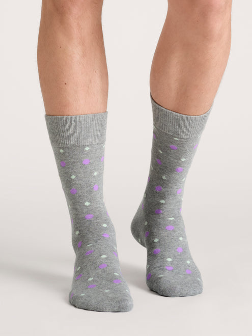 3 PK Men's Non Terry Crew | BLACK