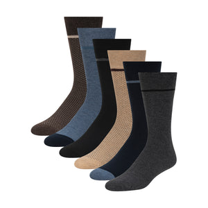 NON TERRY CREW SOCK | DARK GREY
