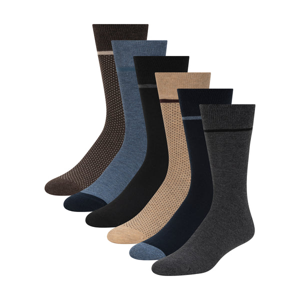 NON TERRY CREW SOCK | DARK GREY