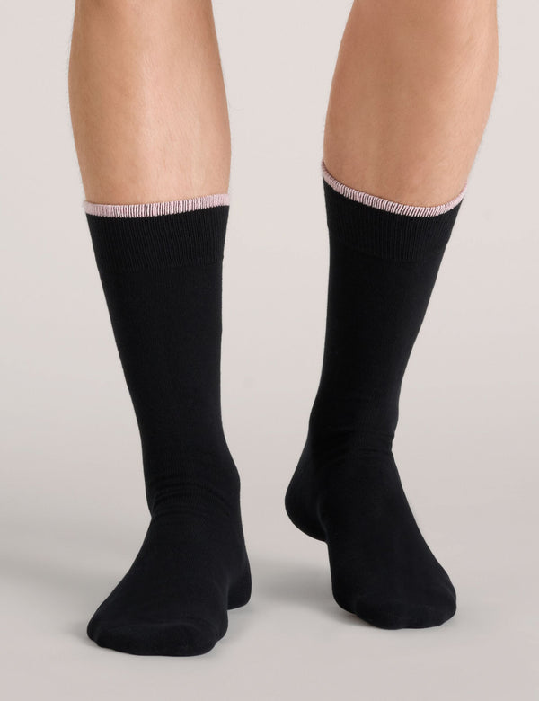 CREW CONTRAST DETAIL | BLACK