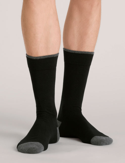 CREW CONTRAST DETAIL | BLACK