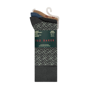 CREW MIXED PRINT | GREEN