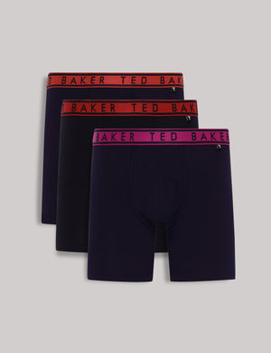 3PP LOGO BOXER | BLACK RED