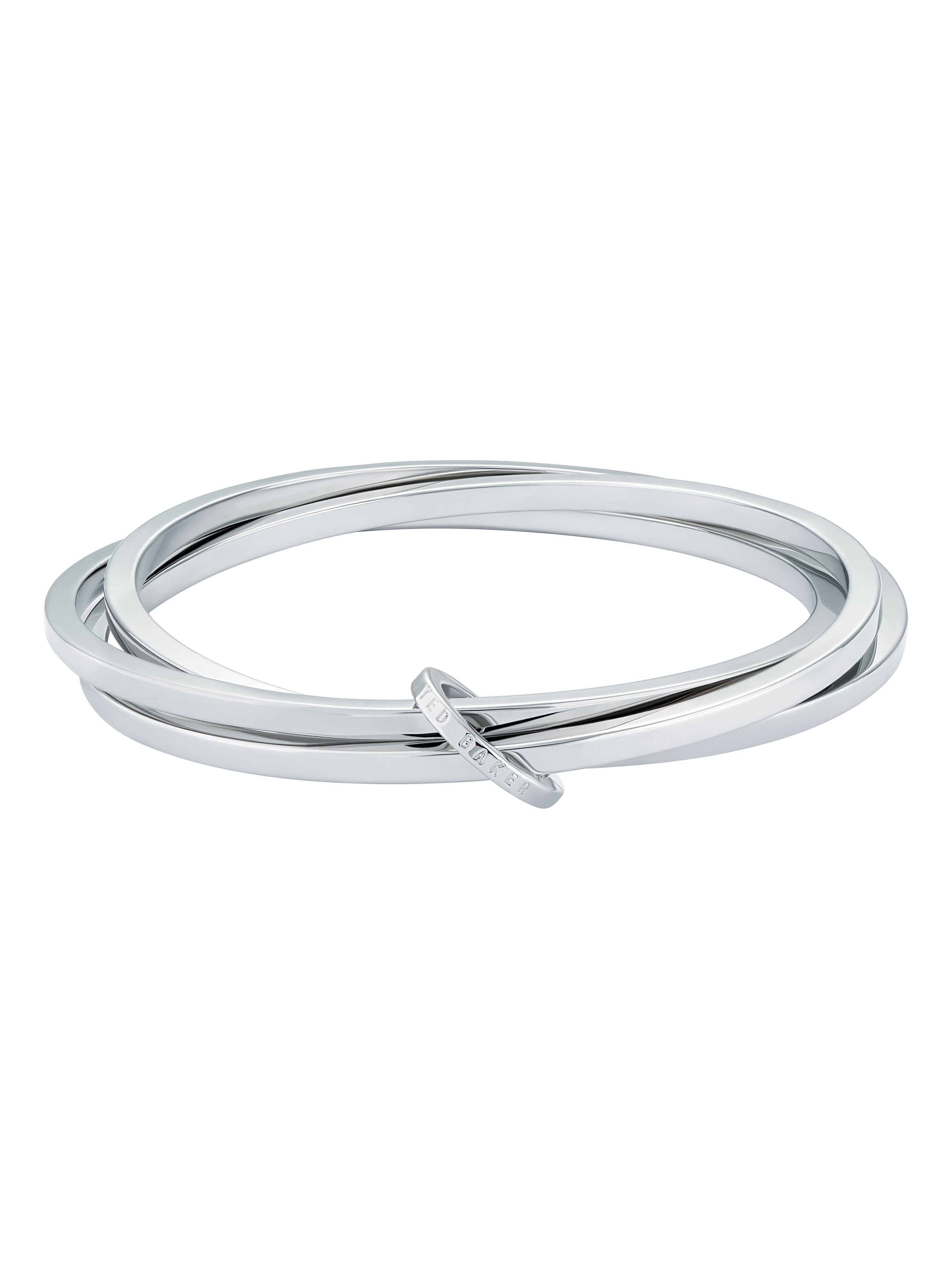 Woven Bracelet Ted Baker Mens Bangle Interlocking Linked Bangle