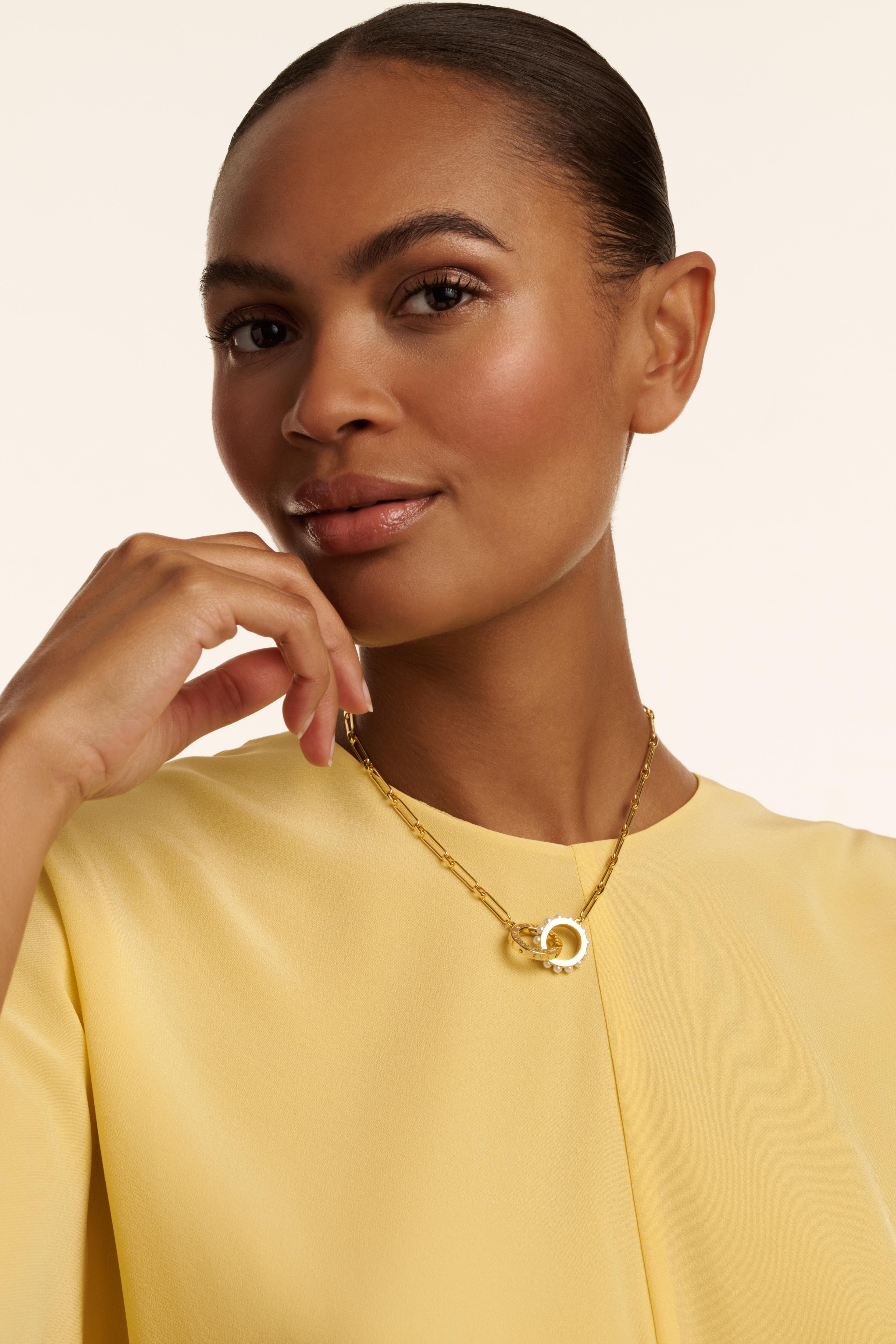 TED BAKER LOLA Double Logo Link Necklace - TBJ3850-02-28 CASIO TED BAKER LOLA Double Logo Link Necklace - TBJ3850-02-28 CASIO
