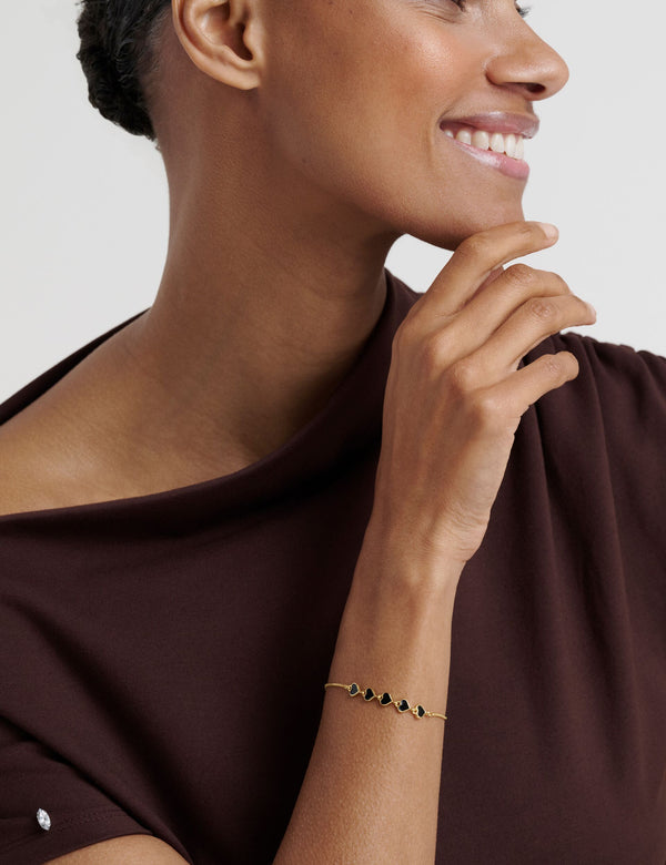 HARRIET | GOLD BLACK
