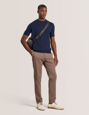 MODERN VISCOSE BLEND CREW | NAVY