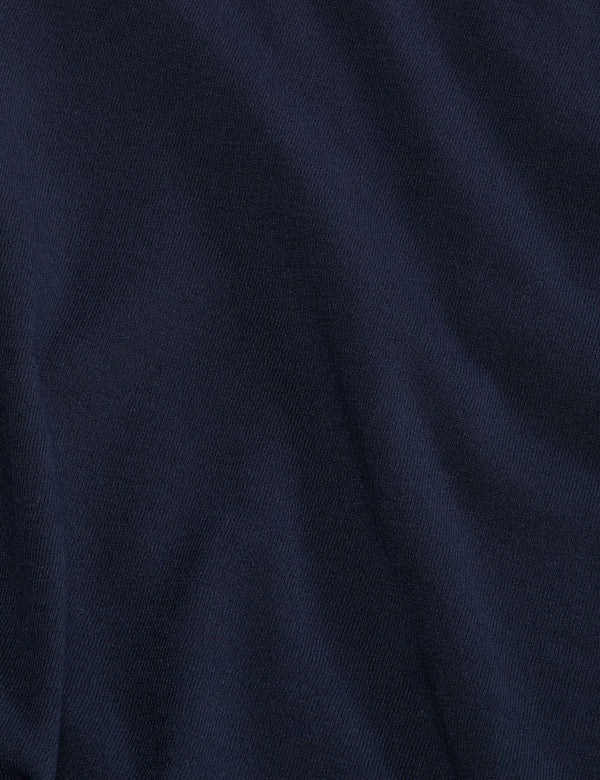 MODERN VISCOSE BLEND CREW | NAVY
