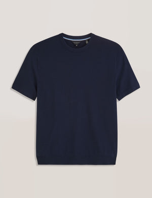 MODERN VISCOSE BLEND CREW | NAVY