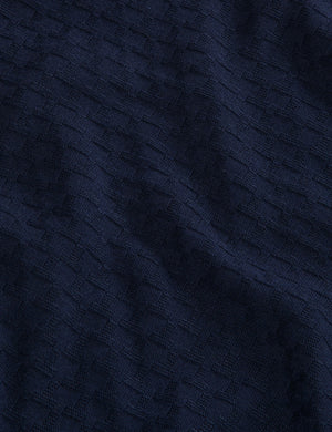 T STITCH LONG SLEEVE CREW NECK SWEATER | SKY CAPTAIN