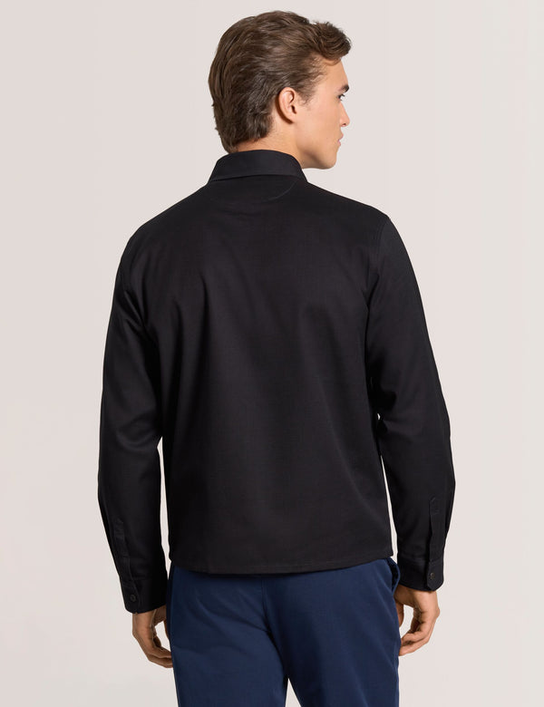ZIP FRONT JACKET | NAVY