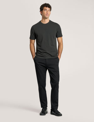 JACQUARD TEE | BLACK