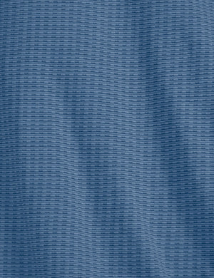 JACQUARD TEE | MID BLUE