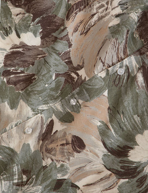 PAINTED PRINT SHIRT | OLIVE