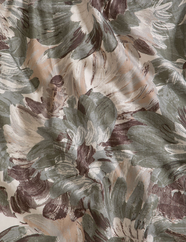 PAINTED PRINT SHIRT | OLIVE
