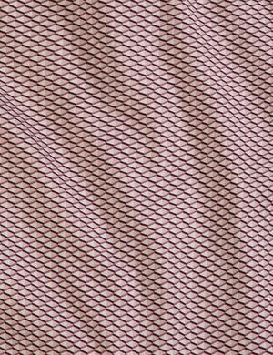 GEO PRINT SHIRT | MID PINK