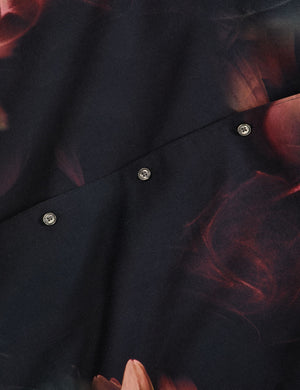 DARK PRINT SHIRT | NAVY