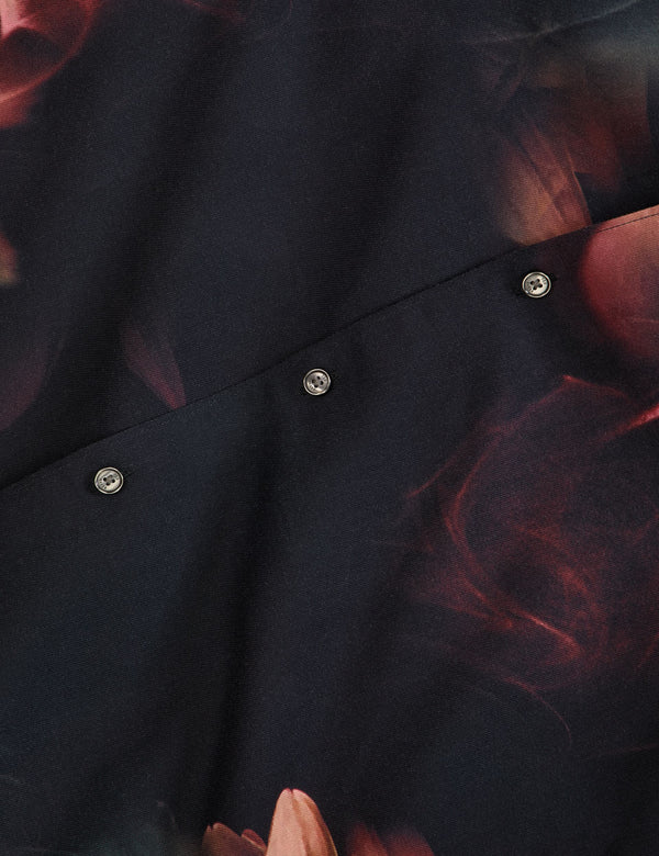 DARK PRINT SHIRT | NAVY