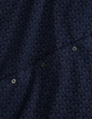 KNIT SHIRT | NAVY