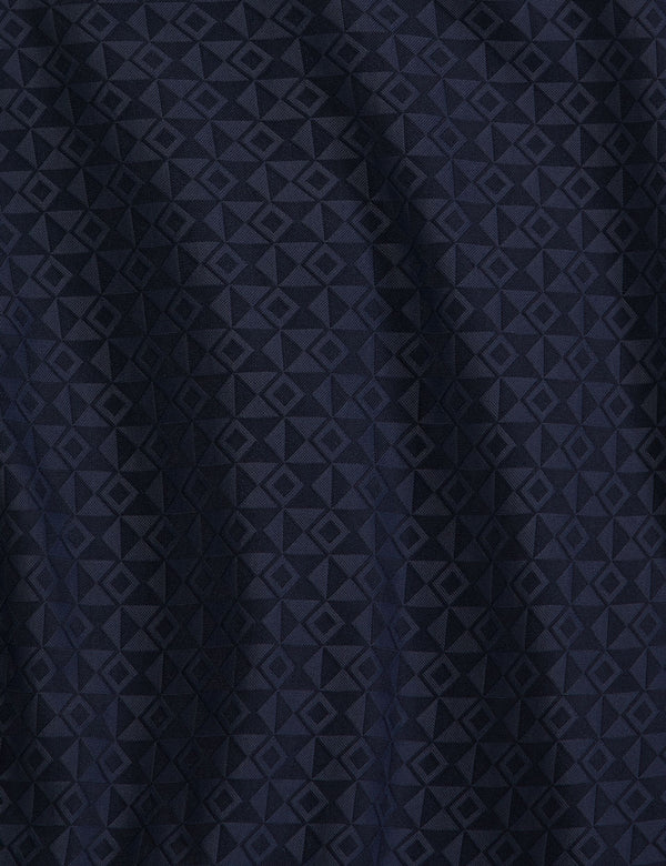 KNIT SHIRT | NAVY
