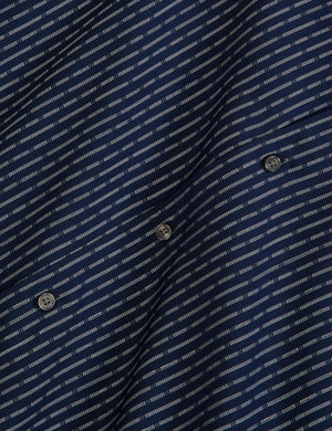 YARN DYE SHIRT | NAVY
