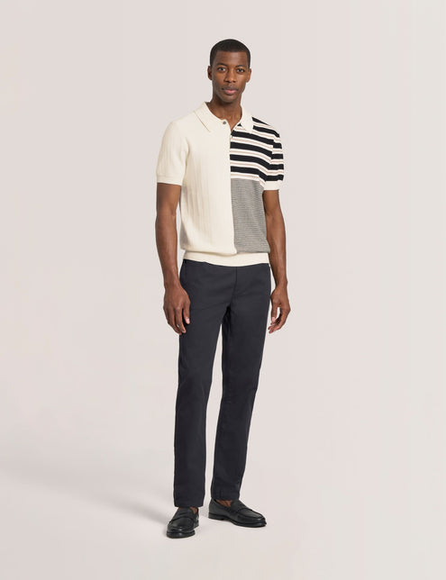 PATCHWORK POLO | ECRU