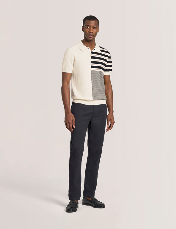 PATCHWORK POLO | ECRU