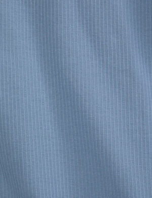 RIB ZIP POLO | LIGHT BLUE