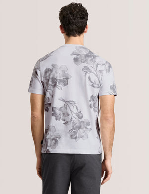 FLORAL GRAPHIC TEE | WHITE