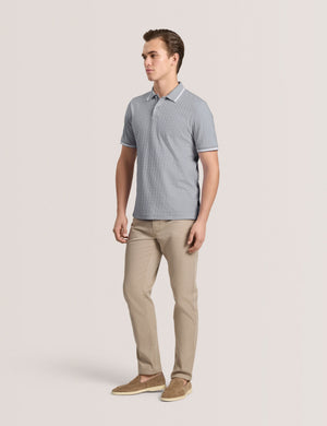TEXTURE POLO | GREY