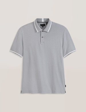TEXTURE POLO | GREY
