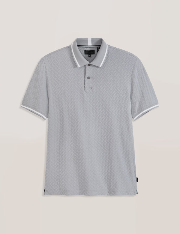 TEXTURE POLO | GREY