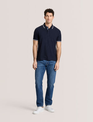 TEXTURE POLO | NAVY
