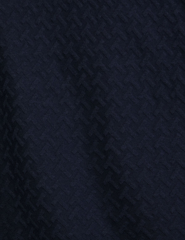TEXTURE POLO | NAVY